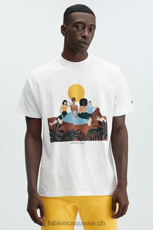 femmes t-shirt unisexe harmonie B0B6R2076 danseur de nuage Fabletics
