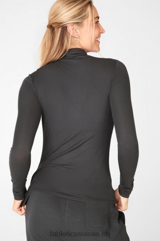 femmes haut jess à manches longues et col roulé B0B6R2674 château de Pierre Fabletics