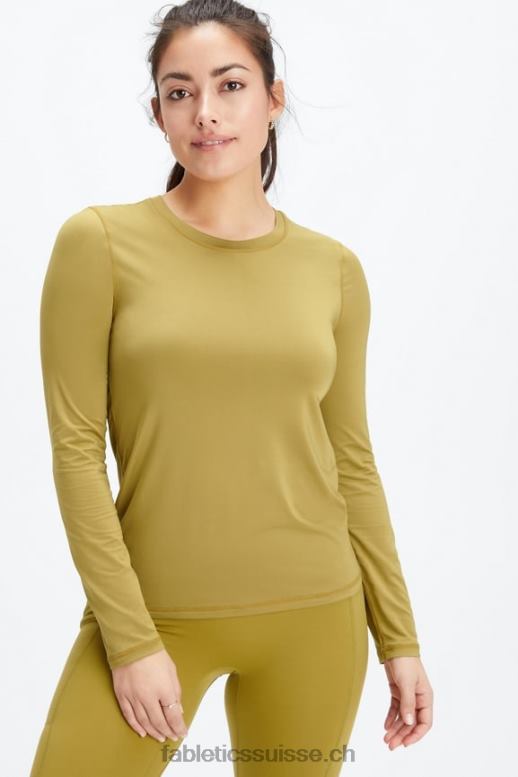 femmes haut à manches longues phoenix lite B0B6R2617 thym Fabletics
