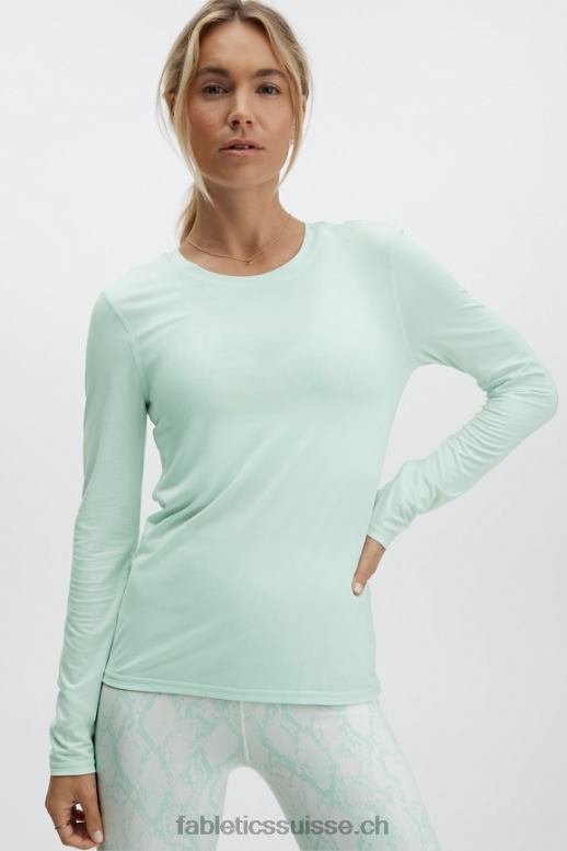 femmes haut à manches longues phoenix lite B0B6R2619 glaçon Fabletics