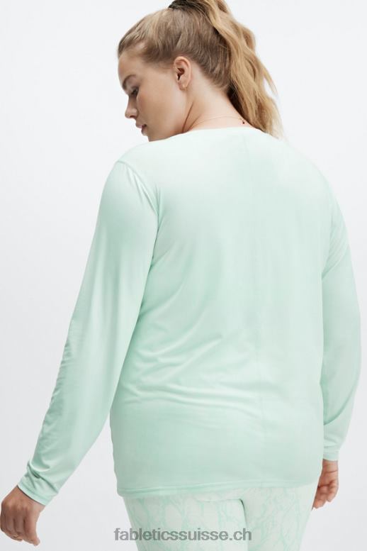 femmes haut à manches longues phoenix lite B0B6R2620 glaçon Fabletics