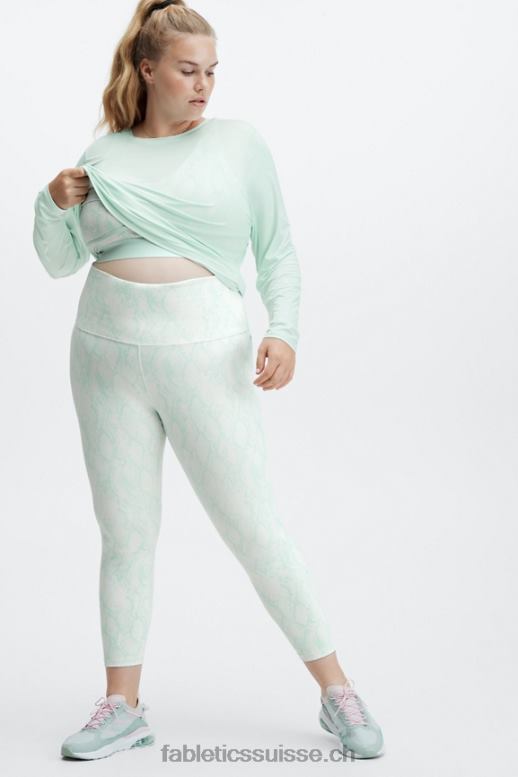 femmes haut à manches longues phoenix lite B0B6R2620 glaçon Fabletics