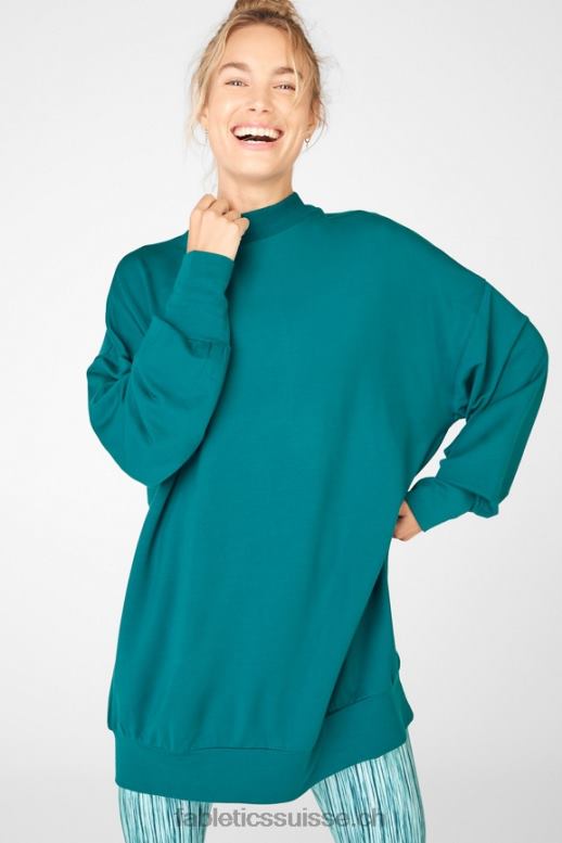 femmes pull à col montant jody B0B6R2713 peu profond Fabletics