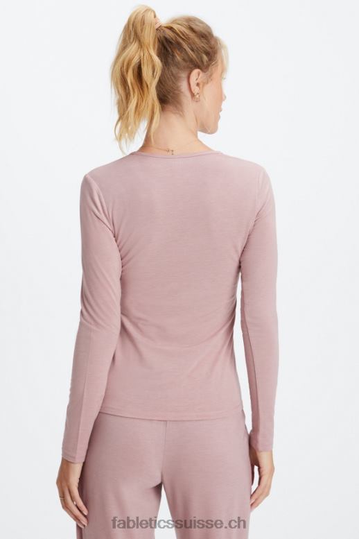 femmes t-shirt à manches longues B0B6R2637 poussière de traînée Fabletics