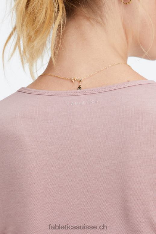 femmes t-shirt à manches longues B0B6R2637 poussière de traînée Fabletics