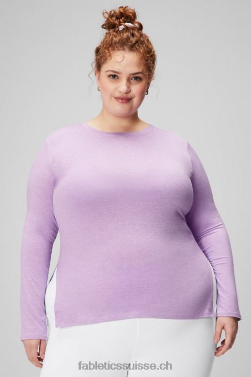 femmes tunique à manches longues dry-flex B0B6R2589 bruyère des cavernes de cristal Fabletics