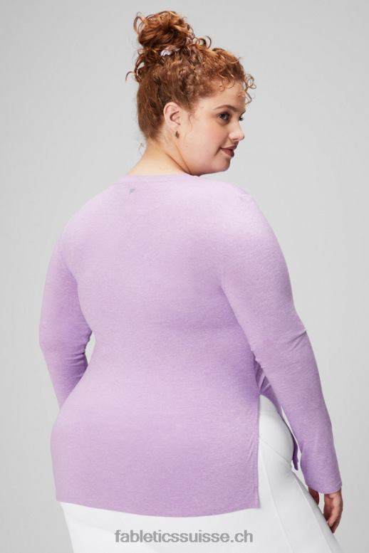femmes tunique à manches longues dry-flex B0B6R2589 bruyère des cavernes de cristal Fabletics