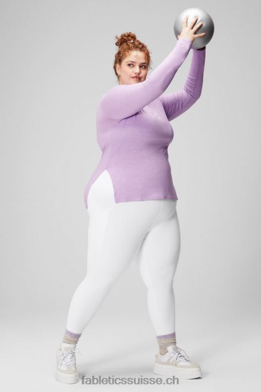 femmes tunique à manches longues dry-flex B0B6R2589 bruyère des cavernes de cristal Fabletics