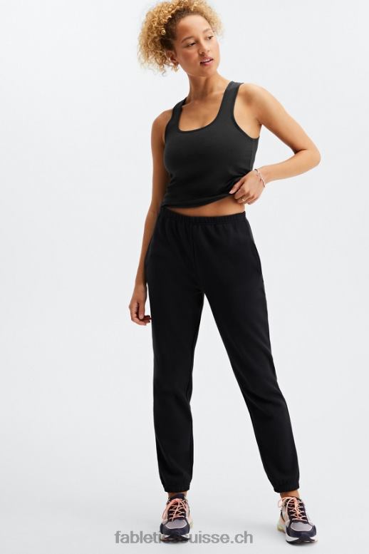 femmes Réservoir Britt 24h/24 et 7j/7 B0B6R2251 noir Fabletics