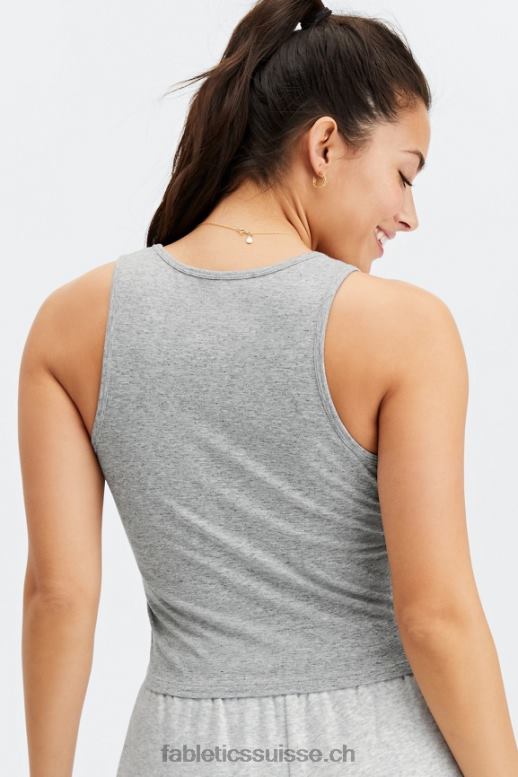 femmes Réservoir Britt 24h/24 et 7j/7 B0B6R2252 gris moyen chiné Fabletics