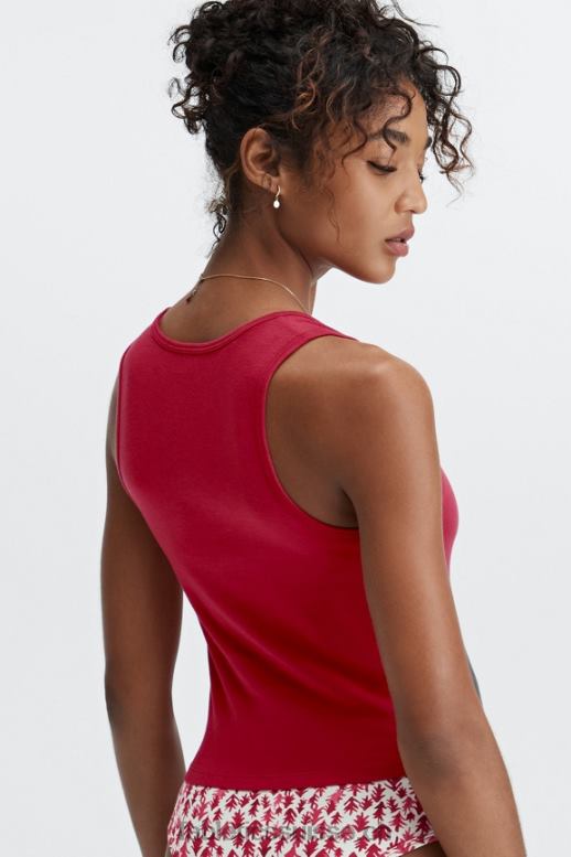 femmes Réservoir Britt 24h/24 et 7j/7 B0B6R2256 rouge foncé Fabletics