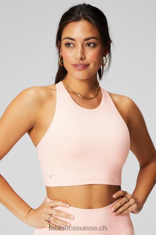 femmes débardeur à bretelles B0B6R2164 crème au beurre rose Fabletics