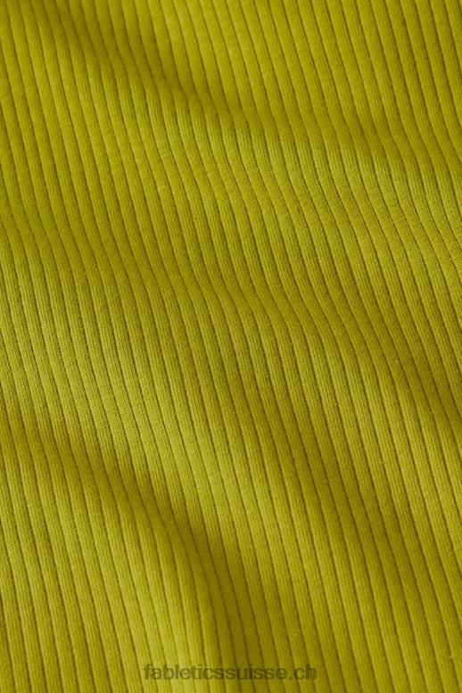 femmes débardeur côtelé à col montant B0B6R2144 oliveraie Fabletics
