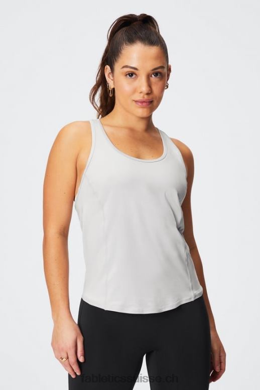 femmes débardeur dos nageur phoenix lite B0B6R2182 gris minéral Fabletics