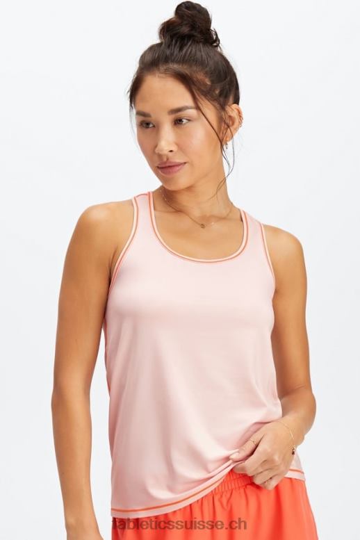 femmes débardeur dos nageur phoenix lite B0B6R2184 carapace molle/nectar d'orange Fabletics