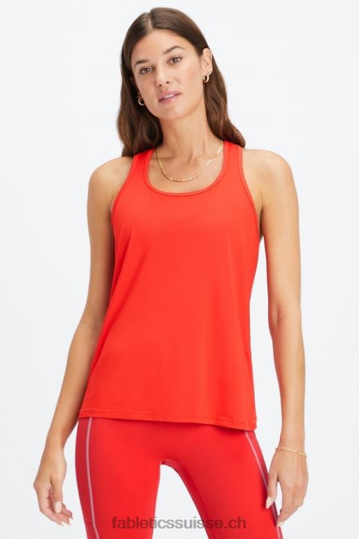 femmes débardeur dos nageur phoenix lite B0B6R2185 cerise électrique Fabletics