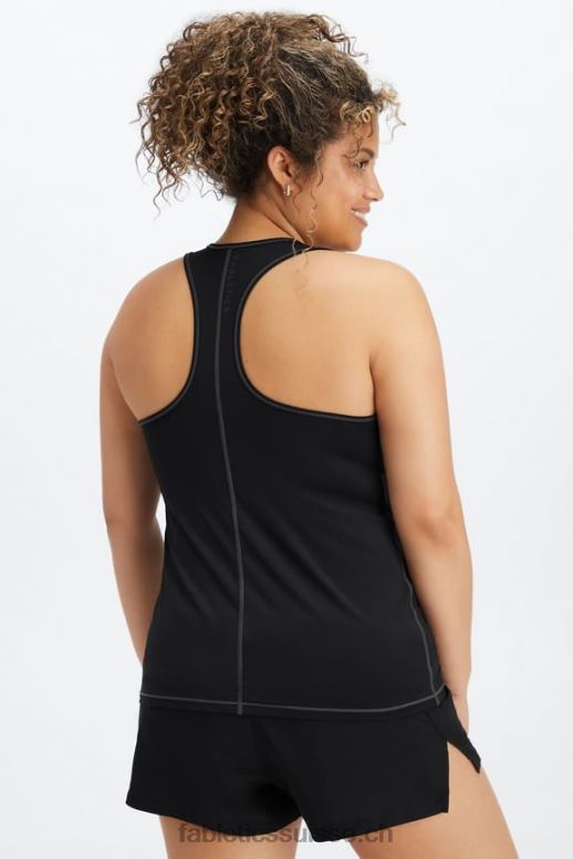 femmes débardeur dos nageur phoenix lite B0B6R2187 noir Fabletics