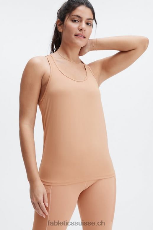 femmes débardeur dos nageur phoenix lite B0B6R2192 bois d'érable Fabletics