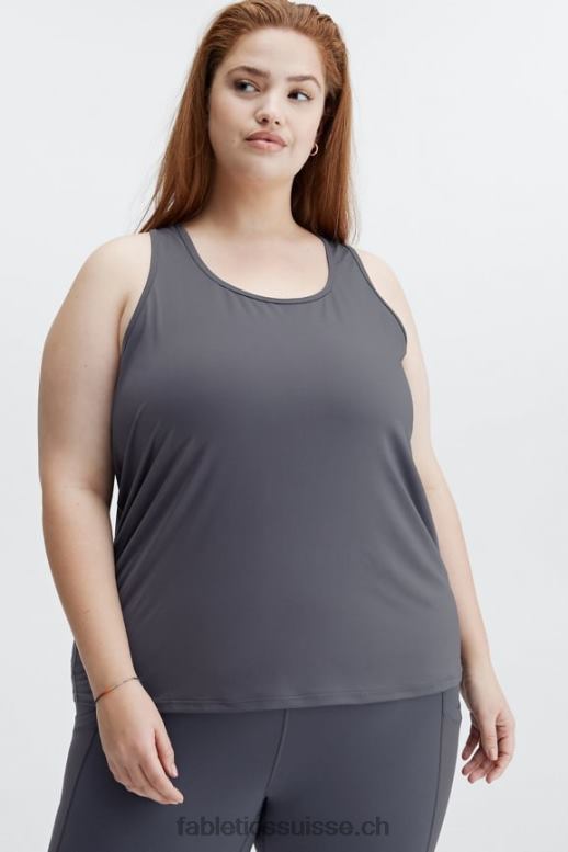 femmes débardeur dos nageur phoenix lite B0B6R2195 étain Fabletics