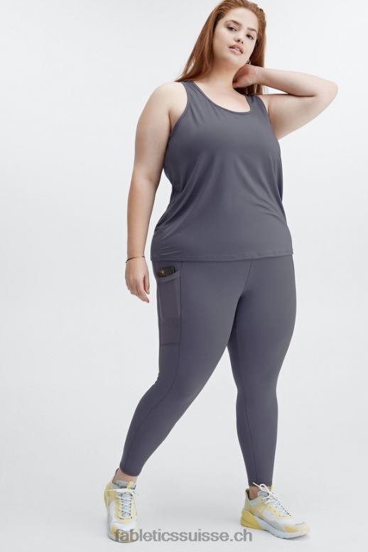 femmes débardeur dos nageur phoenix lite B0B6R2195 étain Fabletics