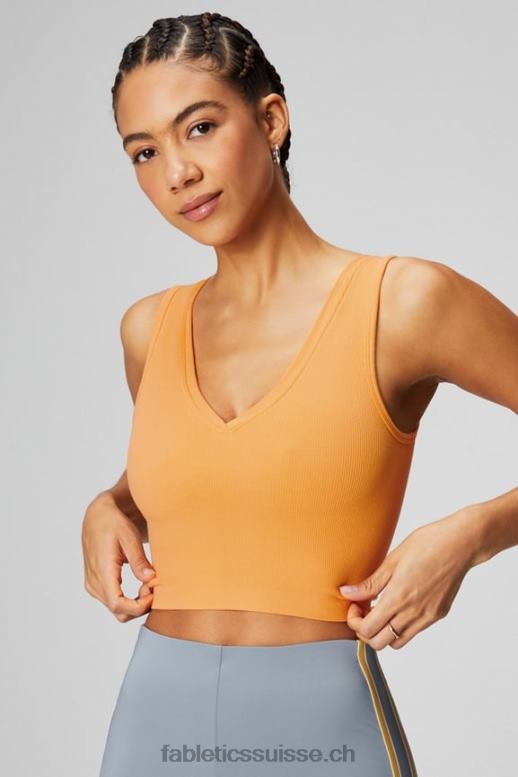 femmes débardeur à encolure en v B0B6R2199 soleil du désert Fabletics