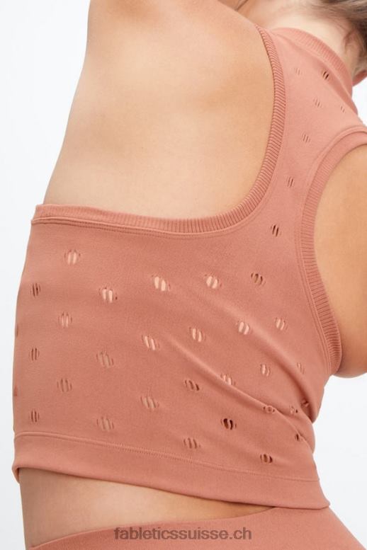 femmes débardeur frances sculptknit à col montant B0B6R2266 caramel au beurre Fabletics