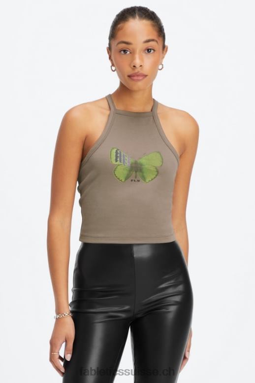 femmes débardeur habitable B0B6R2228 écorce de saule/mouche à feu Fabletics