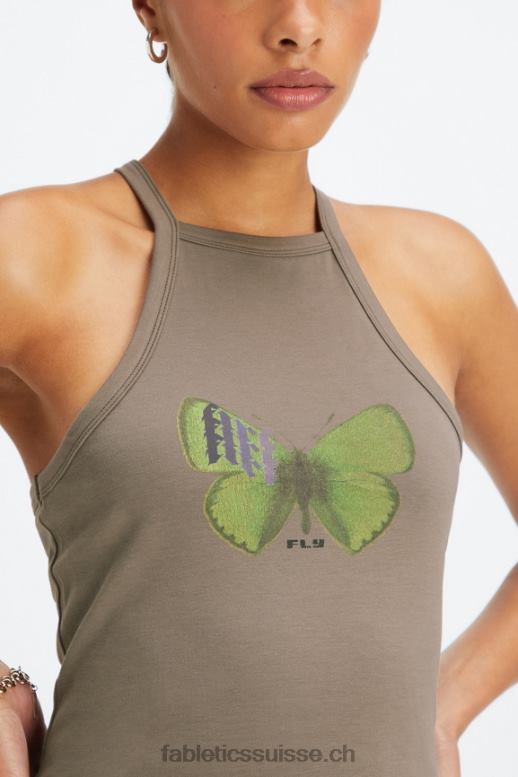 femmes débardeur habitable B0B6R2228 écorce de saule/mouche à feu Fabletics