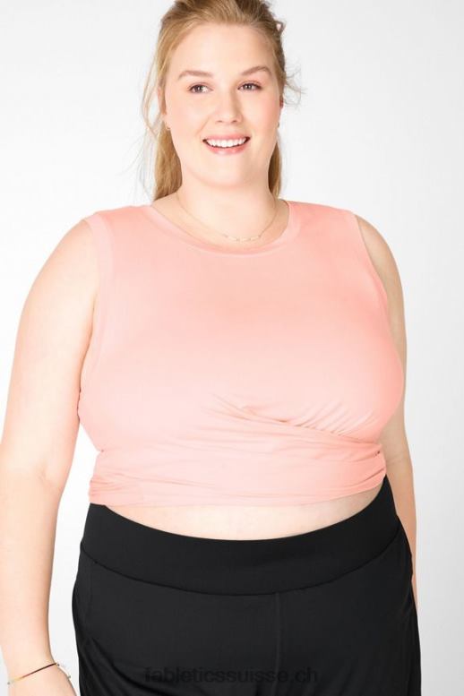 femmes débardeur à nouer marissa B0B6R2415 goyave Fabletics