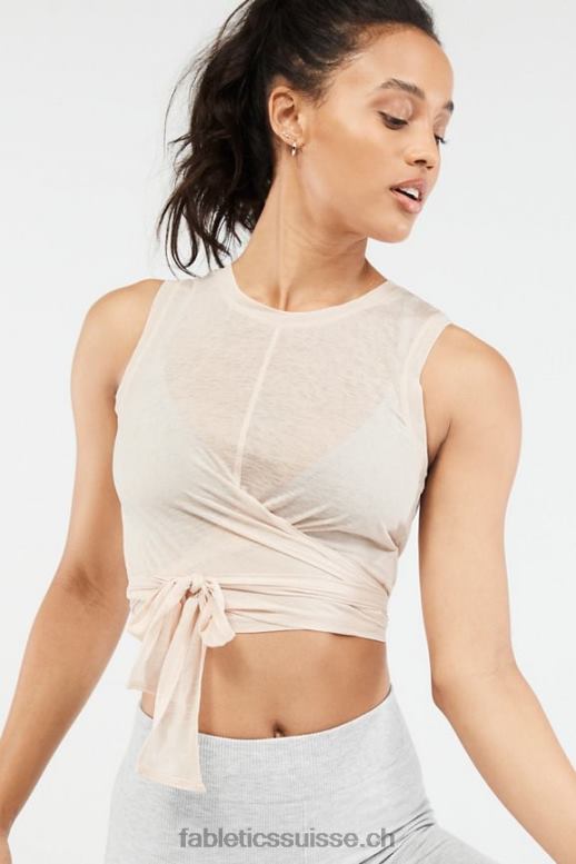femmes débardeur à nouer ryan B0B6R2320 nuage rose Fabletics