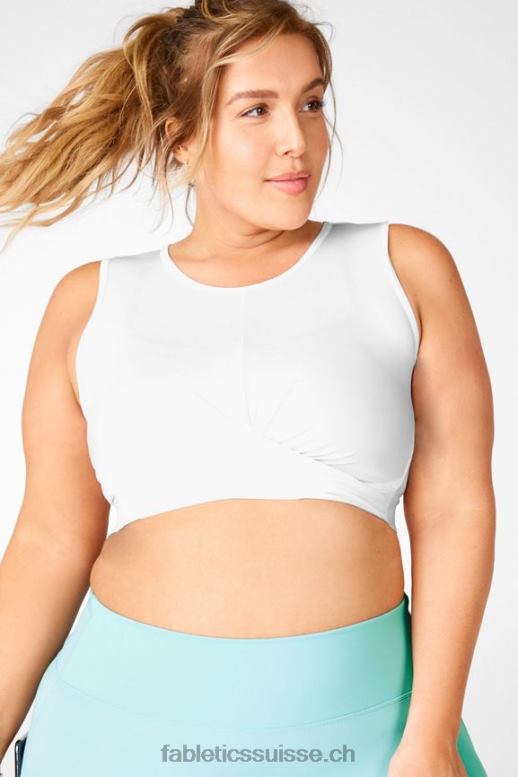 femmes débardeur pia powertouch léger à l'avant B0B6R2391 blanc Fabletics