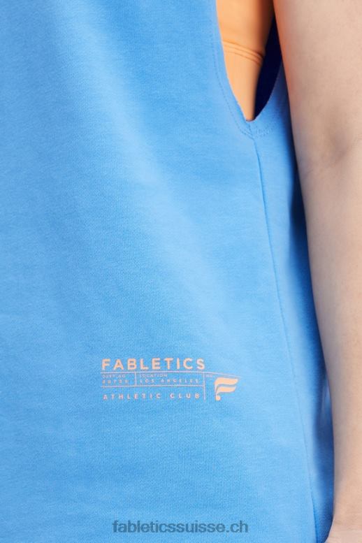 femmes débardeur éponge surdimensionné B0B6R2261 évasion insulaire/club d\'athlétisme Fabletics