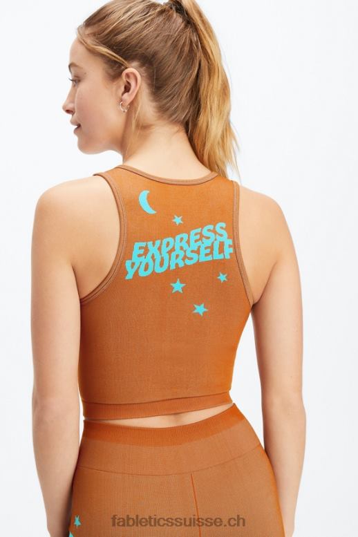 femmes débardeur sans couture reese B0B6R2283 séquoia Fabletics