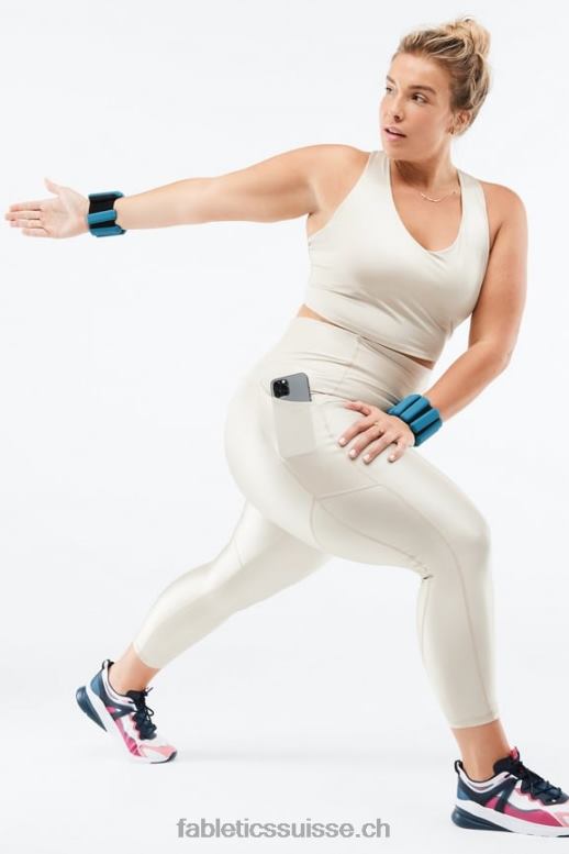 femmes débardeur à soutien-gorge intégré averie shine B0B6R2225 éclat de brume grise Fabletics