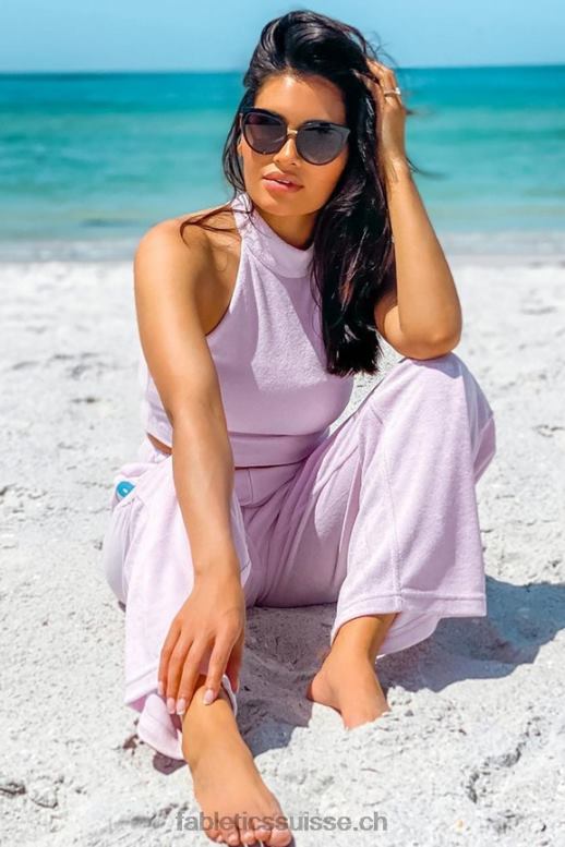 femmes débardeur à soutien-gorge intégré en éponge B0B6R2280 lustre lavande Fabletics