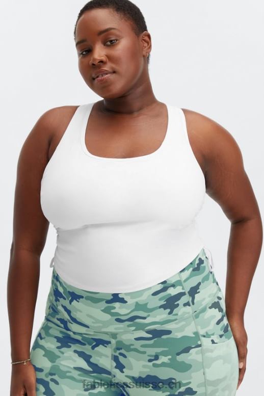 femmes débardeur à soutien-gorge intégré jacqueline B0B6R2289 blanc Fabletics