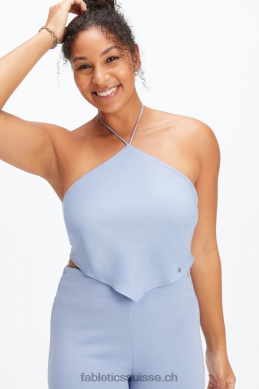 femmes haut foulard B0B6R2277 bois de coin Fabletics