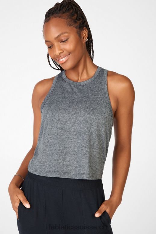 femmes réservoir classique dry-flex B0B6R2220 gris chiné Fabletics
