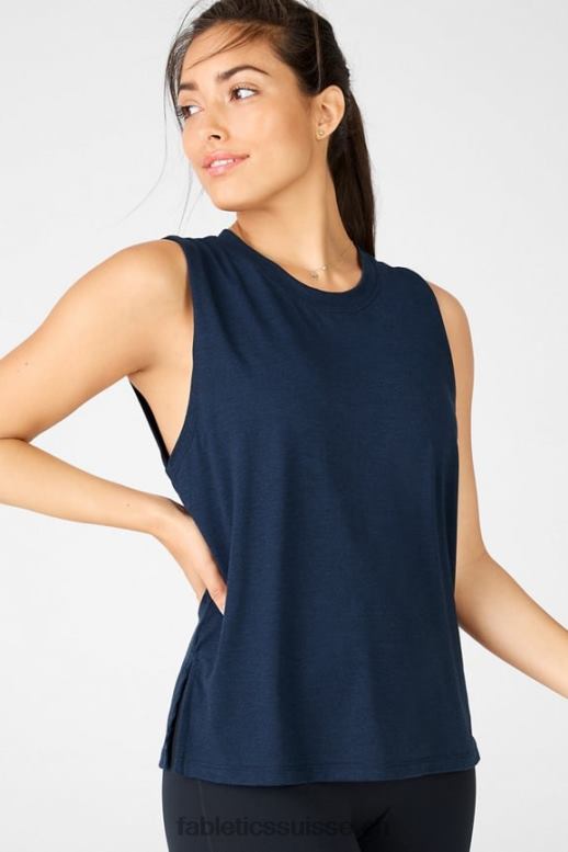 femmes réservoir d'amour B0B6R2395 bruyère marine Fabletics
