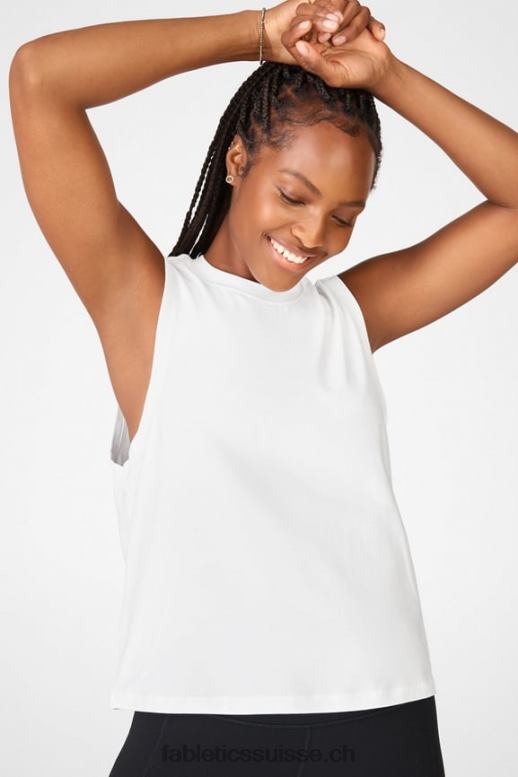 femmes réservoir de muscle de jade B0B6R2348 blanc Fabletics