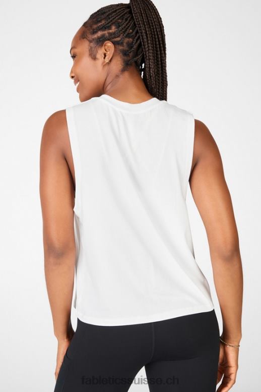 femmes réservoir de muscle de jade B0B6R2348 blanc Fabletics