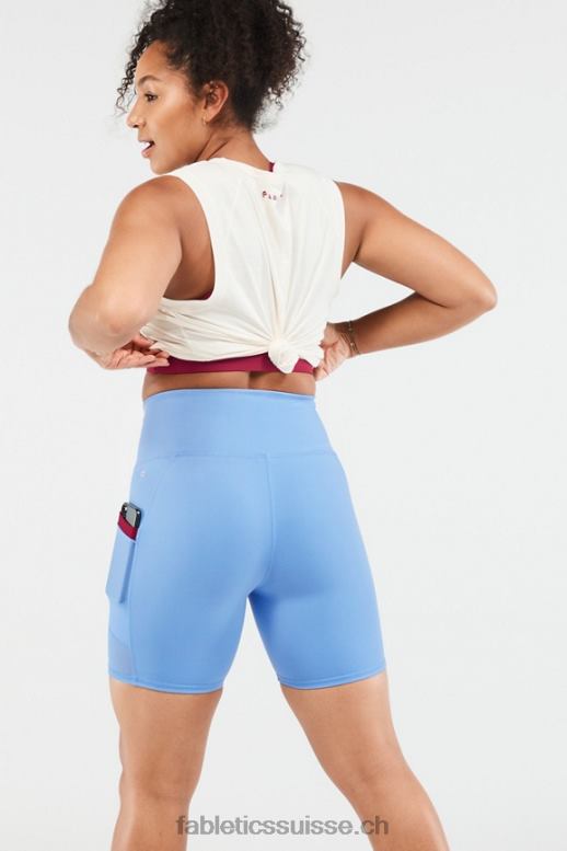 femmes réservoir musculaire éco-responsable B0B6R2304 logo éclat de noix de coco/cerise Fabletics