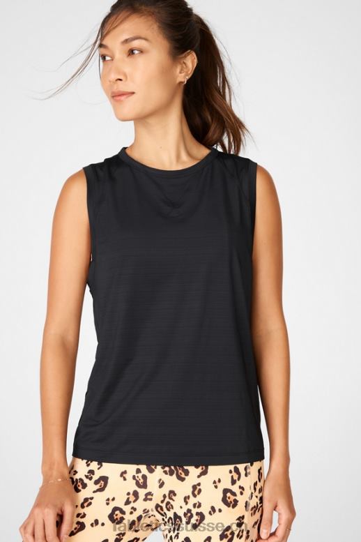 femmes réservoir musculaire éco-responsable B0B6R2306 noir Fabletics