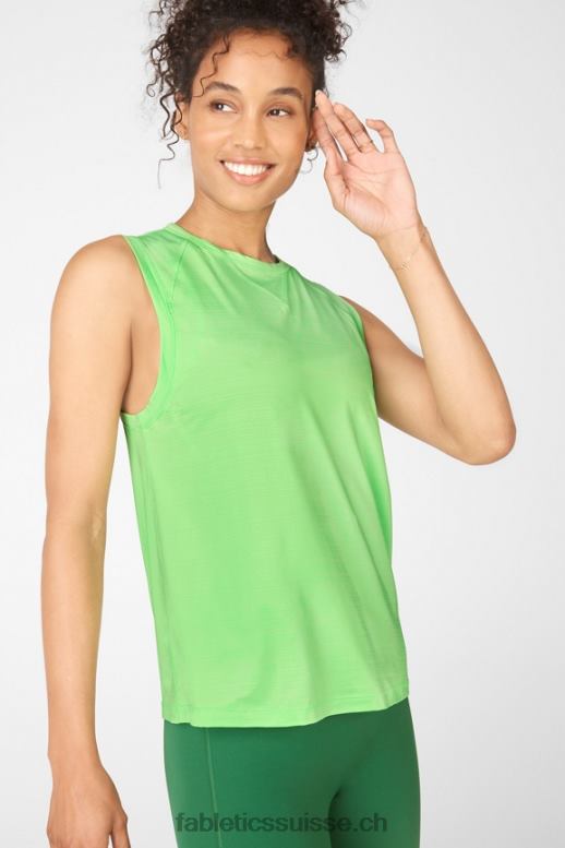 femmes réservoir musculaire éco-responsable B0B6R2307 torsion de citron vert Fabletics