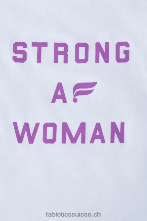 femmes réservoir musculaire de la journée internationale B0B6R2169 blanc classique/graphique Fabletics