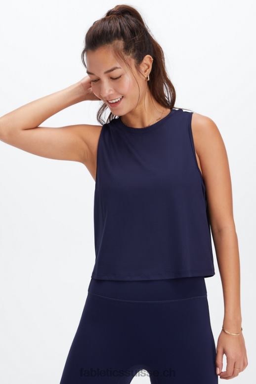 femmes réservoir musculaire dry-flex B0B6R2208 bleu marine profond Fabletics