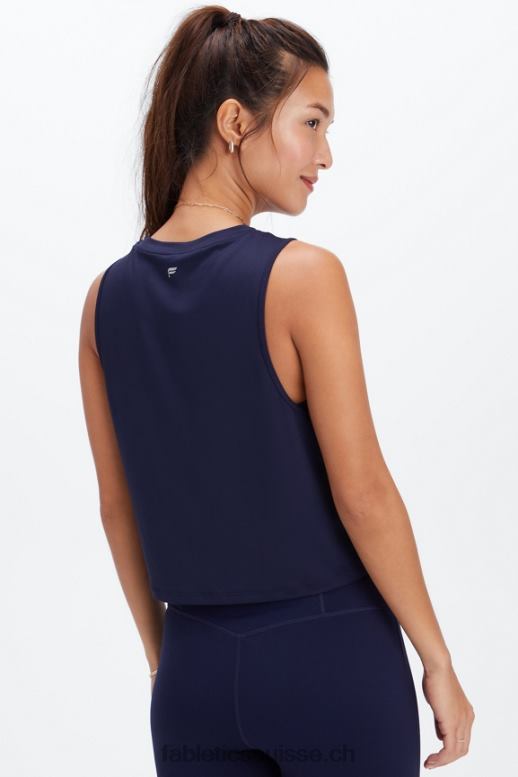 femmes réservoir musculaire dry-flex B0B6R2208 bleu marine profond Fabletics