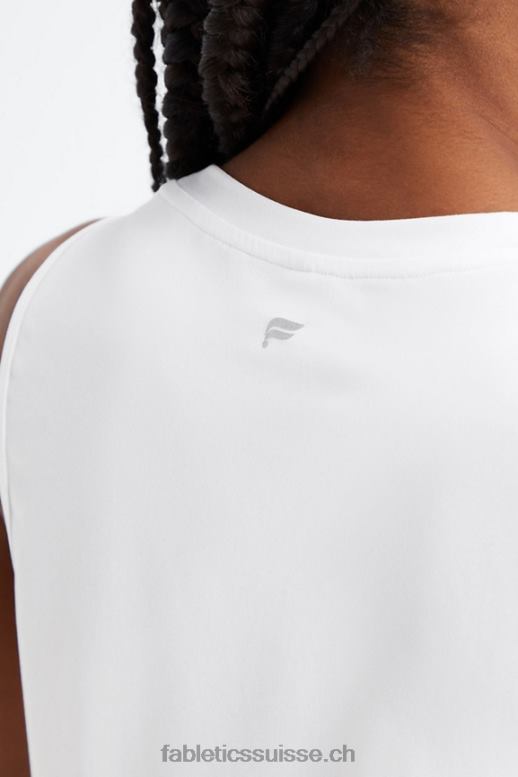 femmes réservoir musculaire dry-flex B0B6R2209 blanc brillant Fabletics
