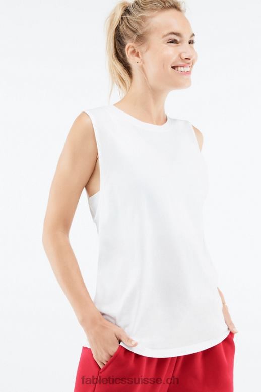 femmes réservoir musculaire mica B0B6R2174 blanc Fabletics