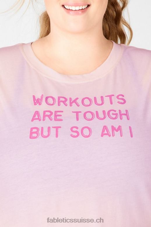 femmes réservoir musculaire recadrée B0B6R2417 rose rougissant Fabletics